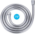 Aleasha Chrome Finished Shower Hose, 79 Inch SUS 304 Stainless Steel Extra Long by ALEASHA