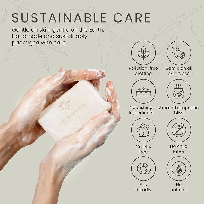Handmade Women’s Body Soaps 5 OZ Pack of 8 – Long-Lasting Natural Bar Soap – - Image 4
