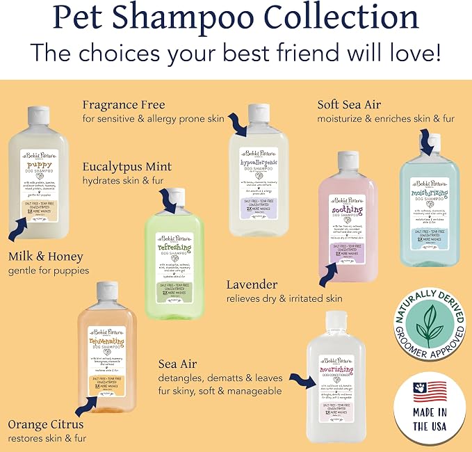 Bobbi Panter Rejuvenating Dog Shampoo, Restores & Revitalizes Skin & Fur - Image 5