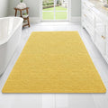 OLANLY Bathroom Rugs 70x46, Extra Soft Absorbent Chenille Bath Rugs, Rubber by OLANLY