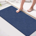 godehone Shower Mats Non Slip Without Suction Cups, PVC Loofah Bathroom Mats by godehone