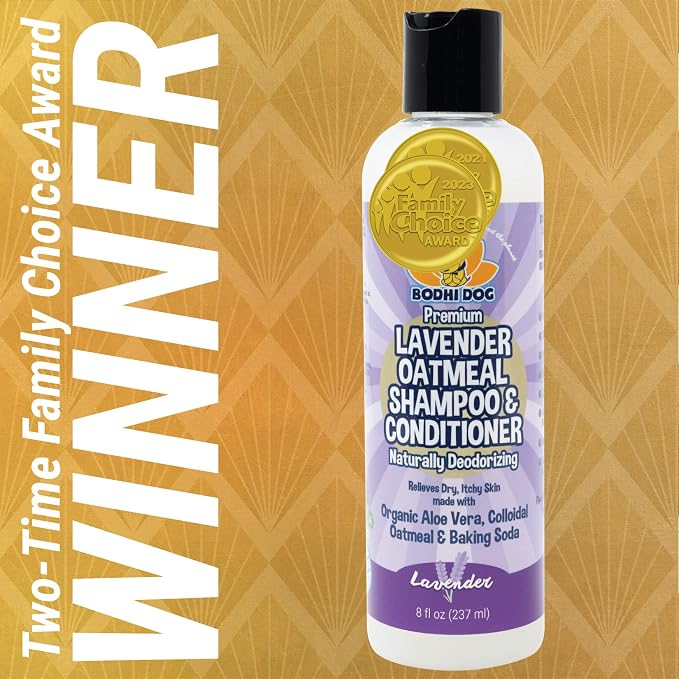 Bodhi Dog Premium Lavender Oatmeal Shampoo & Conditioner - Image 2
