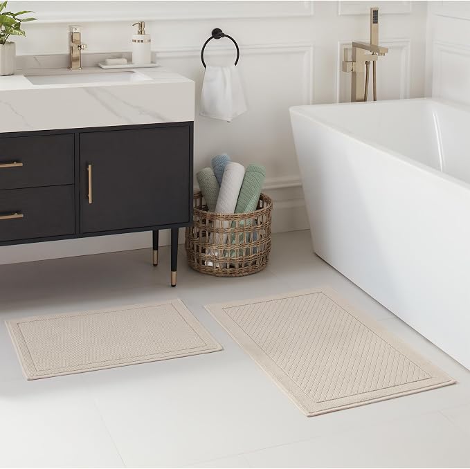 Arkwright 100% Cotton Bathroom Rug - Image 2