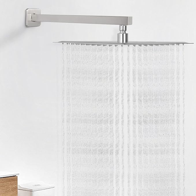 HarJue Shower Arm, Rain Shower Head Extension Extender, - Image 5