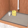 URMONA Waterproof Silicone Under Sink Mat 31'' x 22'' Shelf Liner by URMONA