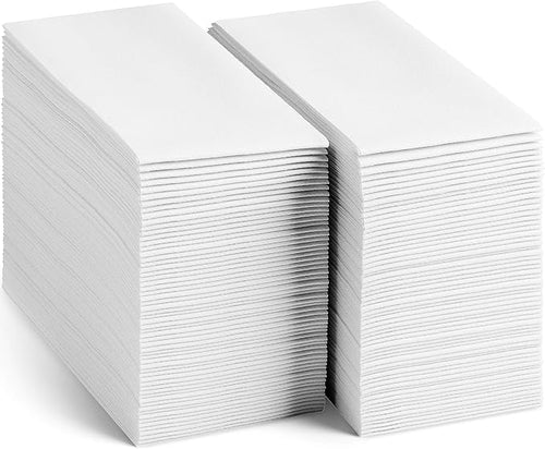 100-Pack Servietto Disposable Linen-Feel Guest Towels by SERVIETTO