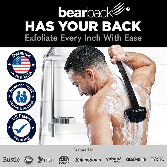 Bearback Silicone Body Scrubber - Image 2