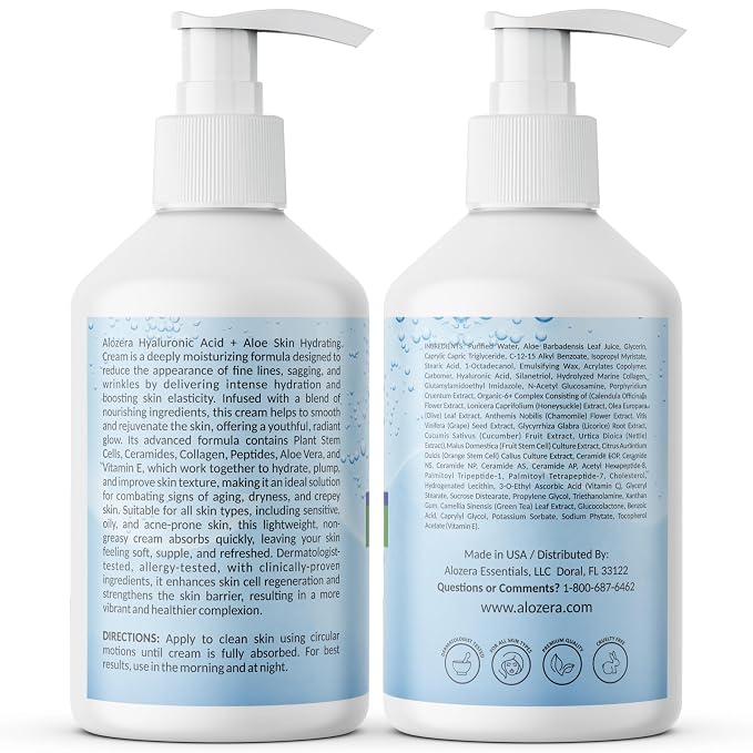 Alozera Hyaluronic Acid Body Lotion - Image 7