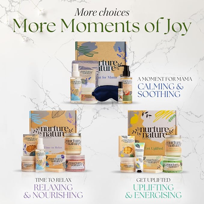 NURTURE BY NATURE Relax & Calm Christmas Gift Basket – Spa Gifts - Image 4