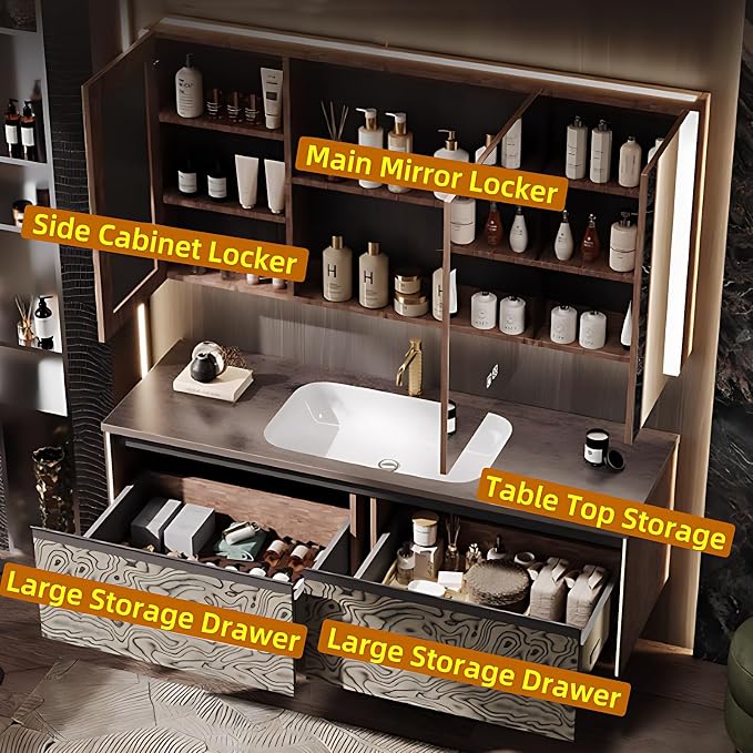 36in Modern Bathroom Vanity Collection - Image 4