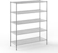 24" Deep x 60" Wide x 74" Height Wire Shelving Kit | 5-Tier | NSF Commercial by Regal+Altair