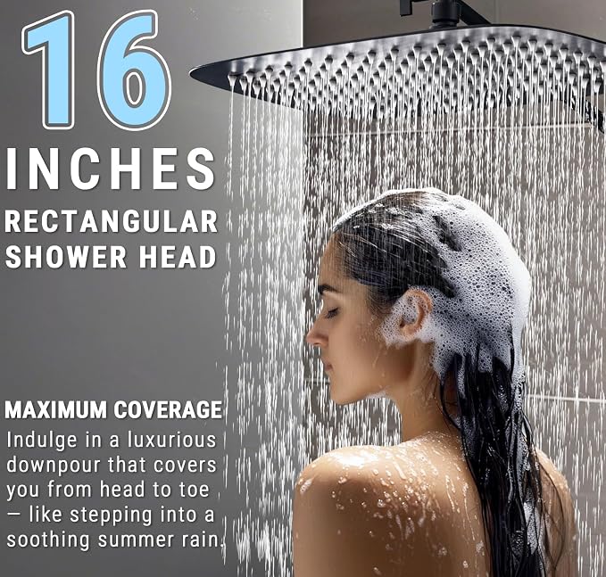 G-Promise All Metal 16 Inch Shower Head - Image 2