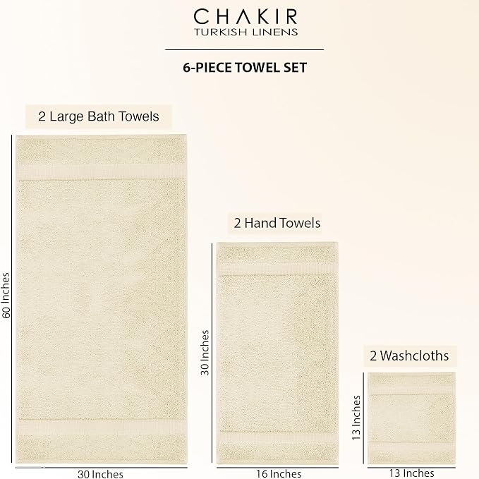 Chakir Turkish Linens 100% Cotton Premium Turkish Towels - Image 6