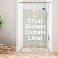 Stitch & Stone Shower Curtain Liner, Premium Medium Weight Durable Waterproof by MainstreamInternational