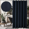Gibelle Navy Blue Shower Curtain by Gibelle