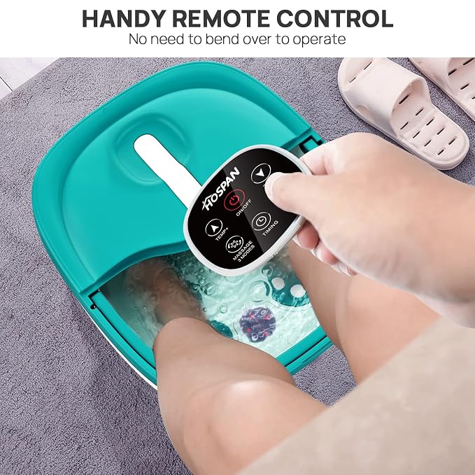 HOSPAN Collapsible Foot Spa Electric Rotary Massage, Foot Bath - Image 8