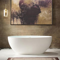 WOODBRIDGE 55 in. x 30.75 in. Stone Resin Luxury Contemporary Solid Surface by WOODBRIDGE