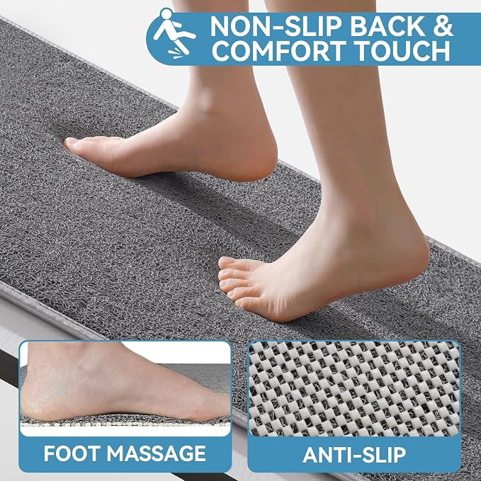 Non Slip Shower Mat Bathtub Mat 20x32 Inch, Quick Dry Bath Mat - Image 4