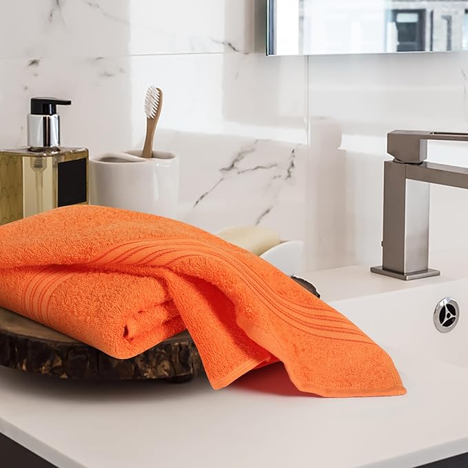 BOUTIQUO Ultra Soft Cotton 6 -Piece Hand Towel Set 16x24 Inch, Spa & General - Image 3
