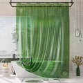 AmazerBath Extra Long Shower Curtain Liner, 100% EVA Clear Green Heavy Duty 84 by AmazerBath