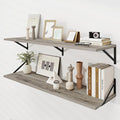 Dreamland Floating Shelves for Wall, 12 Inch Deep Floating Shelves Set of 2 by Dreamland