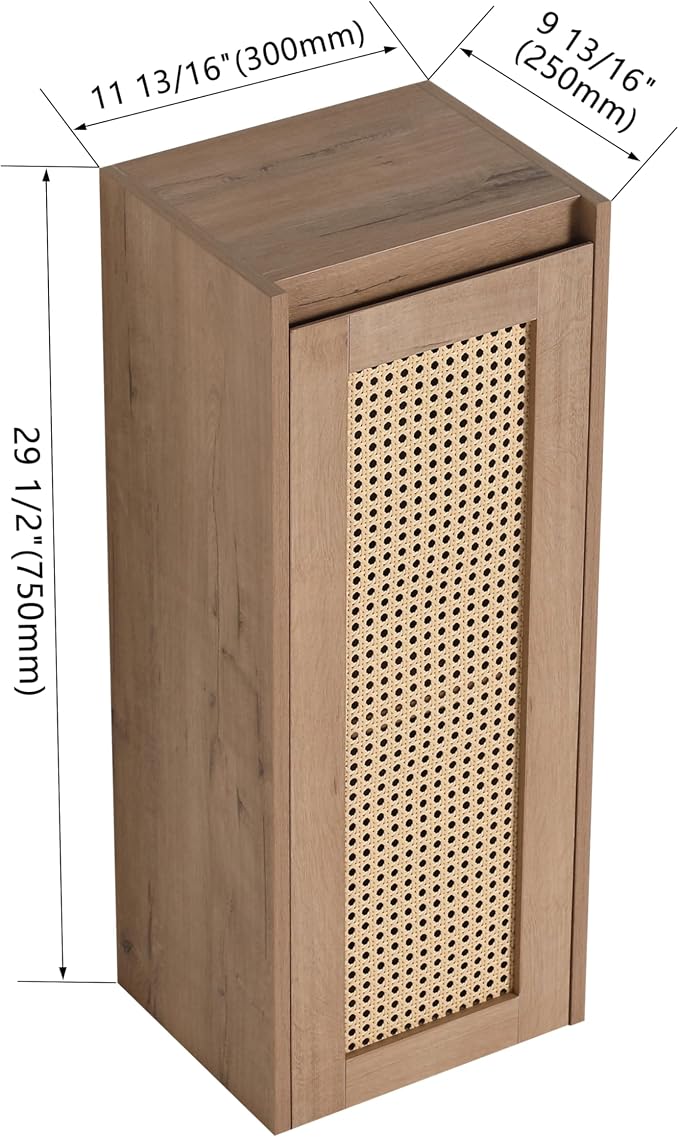 36 Inch Bathroom Vanity with Sink, Wooden Bathroom Cabinet with Soft Close Doors - Image 8