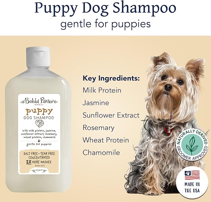 Bobbi Panter Puppy Dog Shampoo, Milk & Honey Fragrance, Nourishing & Gentle - Image 2
