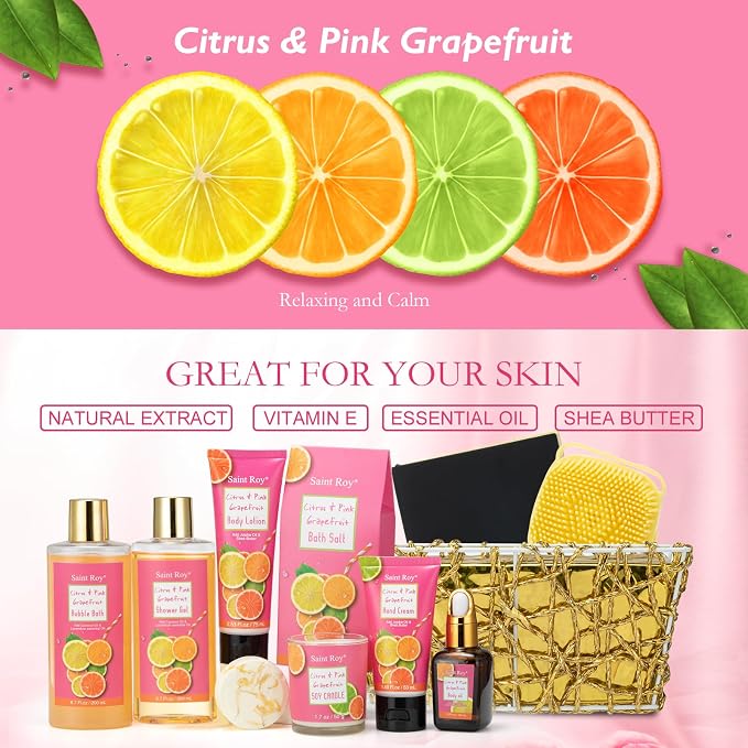 Bath Spa Body Gift Set, Luxury Christmas Gifts - Image 2