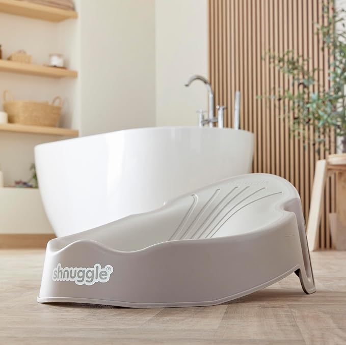 Shnuggle | Newborn Baby Bath Support | Ergonomic Soft-Touch Seat | Lightweight - Image 3