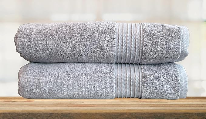 Milara Turkish Super-Plush Bath Towels Set 2-Piece | Premium Cotton Bath Towel - Image 5