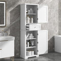 GERRIT 67.3" Tall Linen Storage Cabinet, Modern Freestanding by Unknown