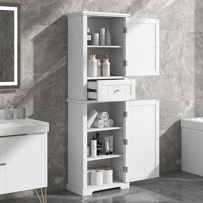 Favfurish 68" Tall Bathroom Storage Cabinet - Image 3