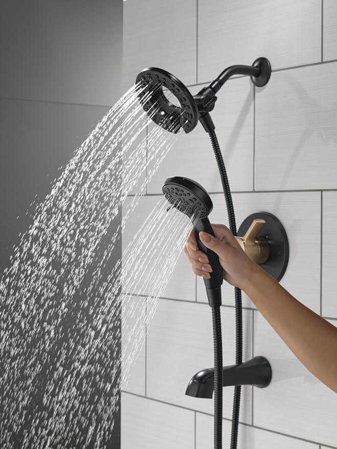 Delta Faucet Albion 14 Series Single-Handle Tub and Shower Faucet Set, Matte - Image 2