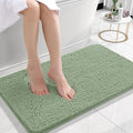 OLANLY Bathroom Rugs 30x18, Extra Soft Absorbent Chenille Bath Rugs, Rubber by OLANLY