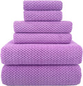 YTYC 29x59 Inch Bath Towels Set of 6 Large, Super Soft Absorbent Lint Free by YTYCTowels
