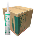 Clear BioSeal 100% Silicone Sealant Caulk Kitchen and Bath Grade, Waterproof by BladeDepot