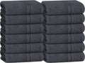 BOUTIQUO Ultra Soft Cotton Washcloths, Contains 12 Piece Face Cloths 12x12 inch by BOUTIQUO
