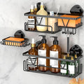 KEGII Shower Caddy Suction Cup – Removable Suction Bathroom Organizers Shelf by KEGII