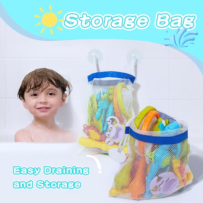 Toddler Bath Toys for Kids, Bathtub Water Table Pool Toys for Toddlers and - Image 6