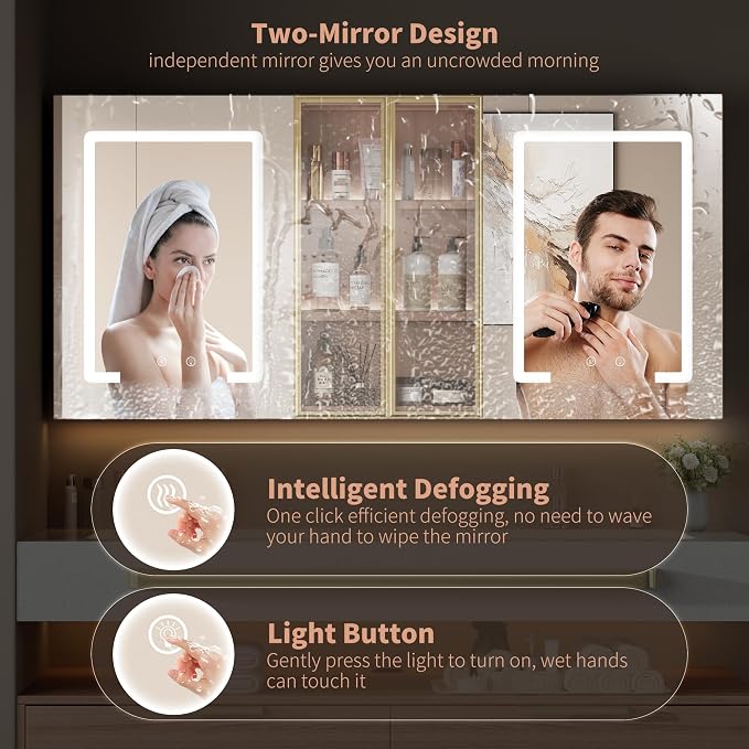 60-Inch Double Sink Vanity - Image 5