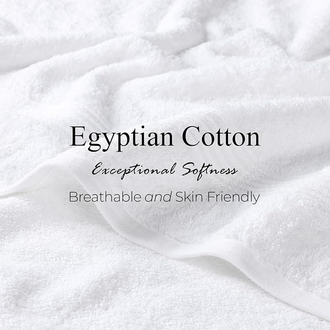 Superior Egyptian Cotton 8-Piece Hand Towel Set, Towel Basics - Image 7