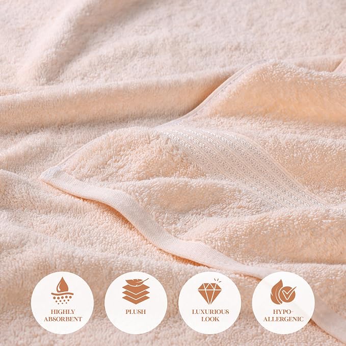 Superior Egyptian Cotton 8-Piece Hand Towel Set, Towel Basics - Image 8