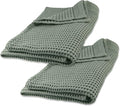 GILDEN TREE Waffle Bath Sheet Quick Dry Towel, Thin Luxury Bath Towels by GildenTree