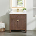 ALTAIR 30 Inch Vanity Bathroom Small Sink Vanities Single Bath Large Storge by ALTAIR