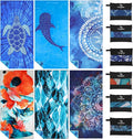 6 Pack Microfiber Lightweight Thin Beach Towel Sand Free Quick Dry Super by Yongoesbeachtowel