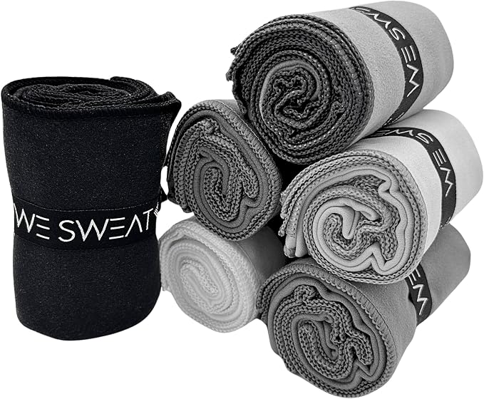 We Sweat’s Microfiber Gym Towels, Fast Drying Men & Women Workout Gear by WESWEAT