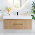 48 Inch Floating Sink Bathroom Vanity Wall Mount Single Vanities Overflow by ALTAIR