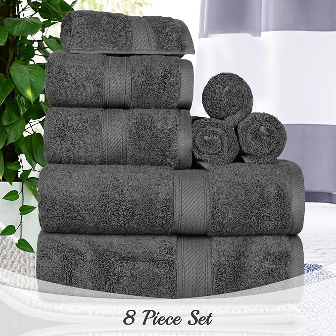 BLUENILEMILLS Madison Egyptian Cotton Towels, Towel Set - Image 7