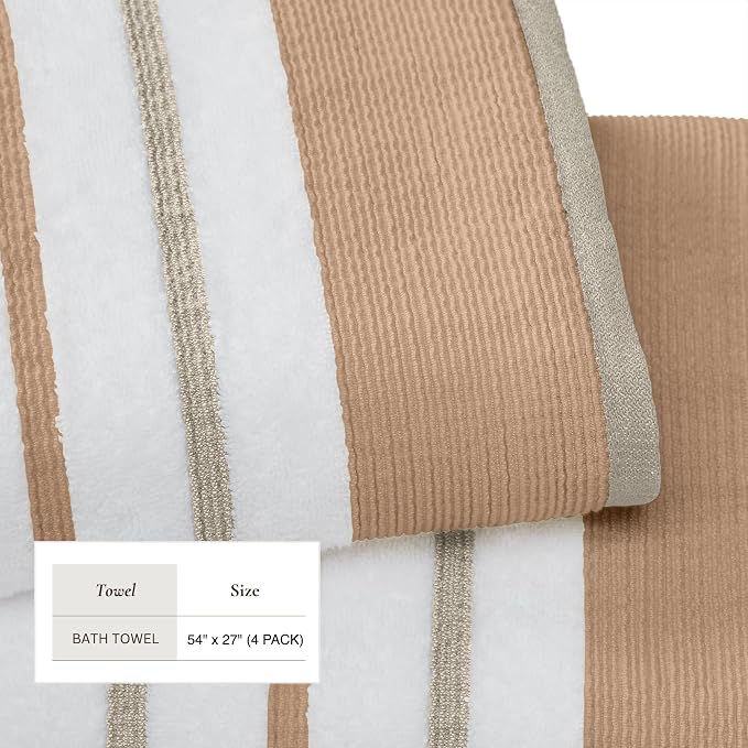 Great Bay Home Decorative Bath Towel Set - Image 5