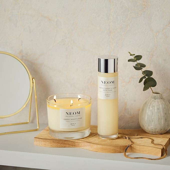 NEOM Perfect Night's Sleep Bath Foam, 200ml I Lavender, Sweet Basil & Jasmine I - Image 5